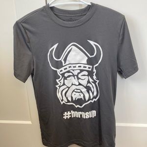 Grey Northman lacrosse athletic shirt